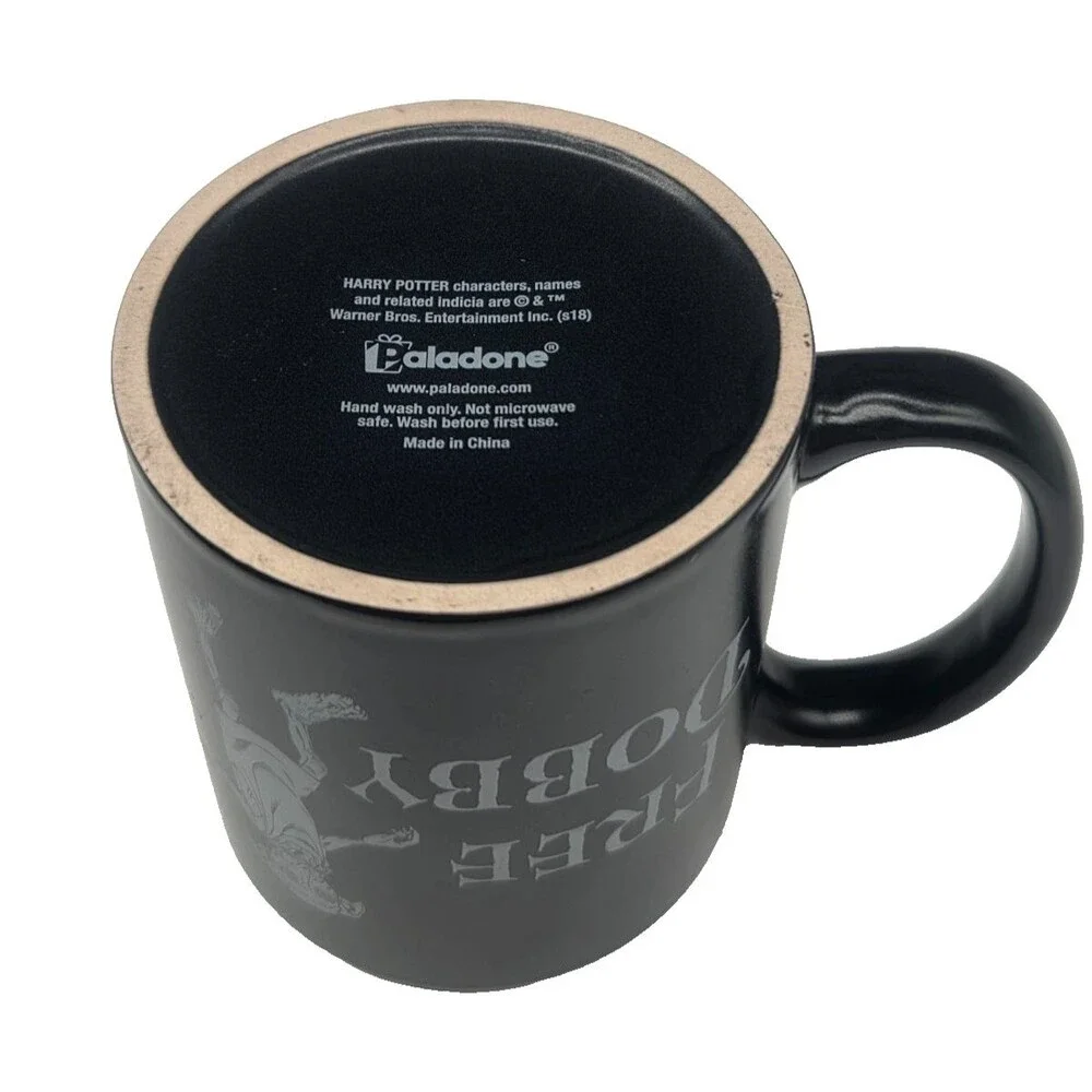 Coffee Cup Mug Harry Potter Free Dobby Black Paladone Ceramic Mug